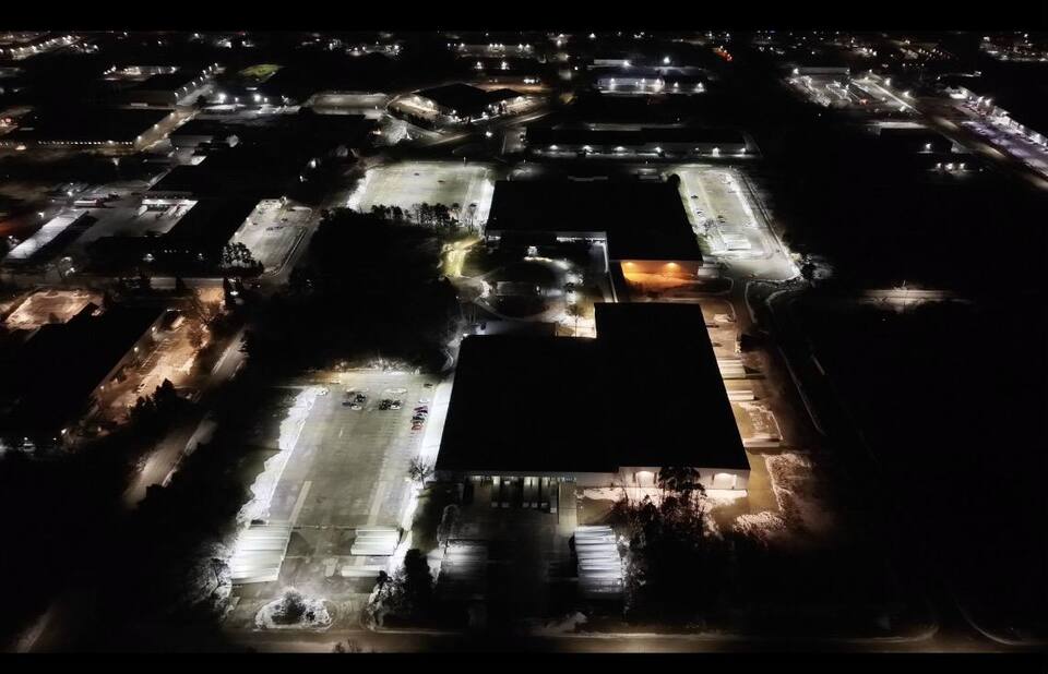 Commercial facility after eneroi LED upgrade