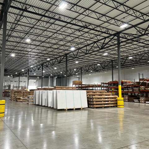 Commercial LED installation